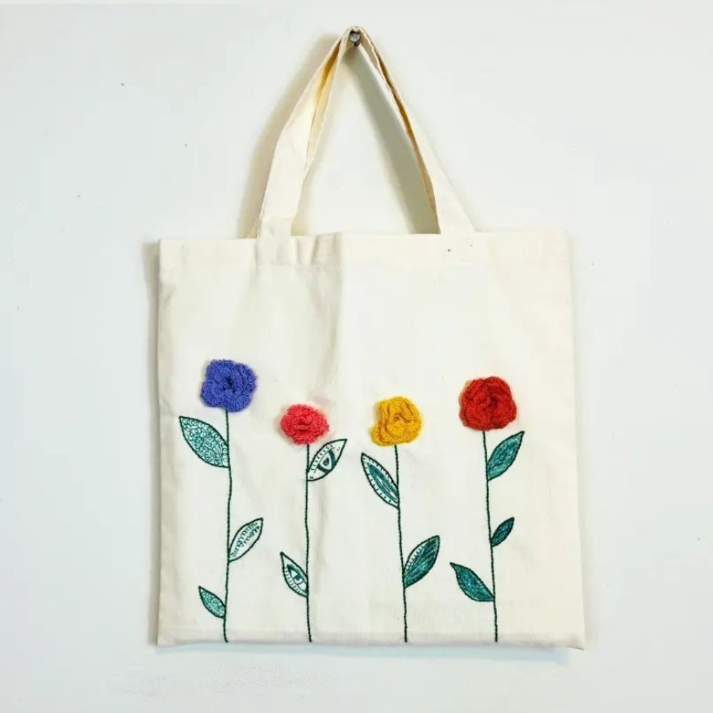 Handmade Canvas Tote Bag